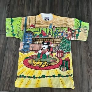 Vintage Mickey Mouse workshop T-Shirt by Joujou size medium